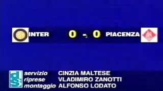 Inter-Piacenza 0:0, 1997/98 - Domenica Sportiva