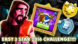 Easily 3 star the 2016 challenge | 10 year coc (Clash of clans) @JudoSloth 2023.