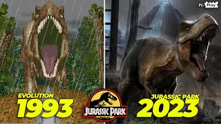 EVOLUTION OF JURASSIC PARK GAMES 1993 - 2023