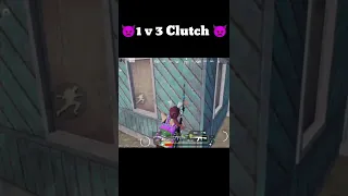 👿!! 1 v 3 Clutch against pro player x suit in Last zone🔥🤫@jonathan#shorts@arungaming