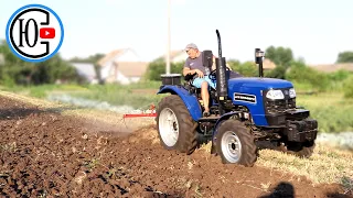 ENOUGH to run in - WE HARNESS WITH THE PLOW! We plow with a DTZ 5244HPX tractor.