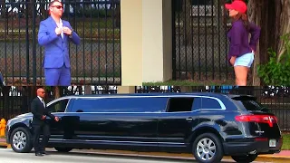 See What She Did when She Saw He Has a Limousine!