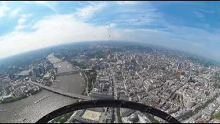 RAF100 | BBMF Lancaster 360 video over London