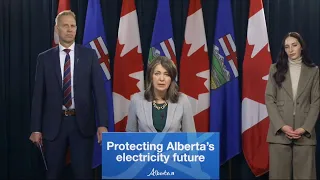 Premier Danielle Smith discusses electricity rates in Alberta – April 18, 2024