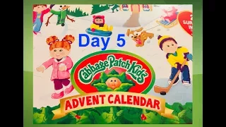 2017 Little Sprouts Cabbage Patch Kids Advent Calendar Unboxing Day 5