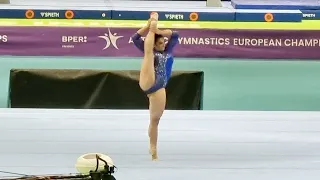 Manila Esposito 🇮🇹 - Gold 🥇 AA - 13,600 Floor - QF European championships 2024