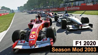 F1 2020: Season Mod 2003 - Gameplay and Presentation