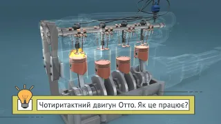 Чотиритактний двигун Отто. Як це працює, або абсолютно правдива історія.