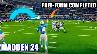 HOW TO MASTER SKILL BASED PASSING IN MADDEN 24 | BEST FREE FORM SETTINGS | Become an ELITE Passer!