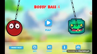 Bossy ball 4 VS Bossy ball 5 all bosses fight level 12 and level 24.