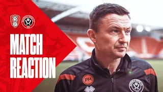 Paul Heckingbottom | Rotherham 0-0 Sheffield United | Match Reaction Interview