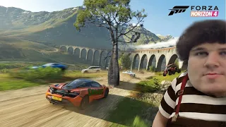 Drachenlord fährt gegen jeden Baum in Forza Horizon 4