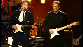 E  Clapton B  Dylan   Don't Think Twice, It's All Right   Benefit Live 1999