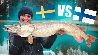 SWEDEN vs FINLAND - Pike Fishing Competition (ft Urpoerämies)