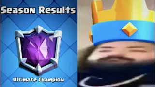 TOP LADDER FINISH IN THE WORST META - CLASH ROYALE