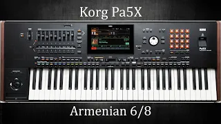 Korg Pa5X Armenian 6/8