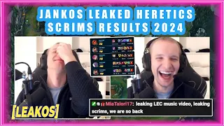 Jankos LEAKED 2024 HERETICS SCRIMS Results 👀 [CLASSIC]