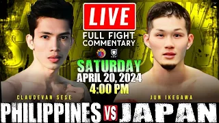 🔴LIVE Claudevan Sese vs Jun Ikegawa Full Fight Commentary | Anthony Gilbuela vs  Shunpei Odagiri