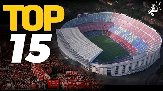 TOP15 des Stades les plus Mythiques du Monde ! 🏟