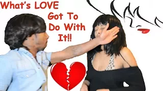WHATS LOVE GOT TO DO WITH IT, TINA HOLDING IKE BACK AND HITS HER PARODY SKIT REMAKE REENACT