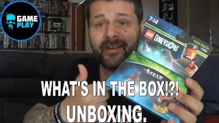 Lego Dimensions A team Fun Pack Unboxing And Instructions Mister T Ba Baracus Minifigure