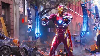 Iron Man Mark 50 Suits Up ( Marvel Infinity War 4K Scene )