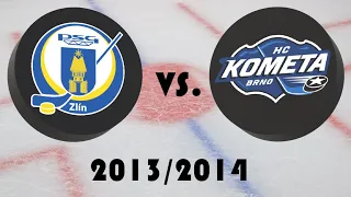 Česká hokejová extraliga 2013/2014 - Finále - PSG Zlín vs. HC Kometa Brno