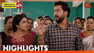 Singappenne - Highlights | 20 April 2024 | Tamil Serial | Sun TV