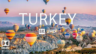 TURKEY 8K Video Ultra HD With Soft Piano Music - 60 FPS - 8K Nature Film