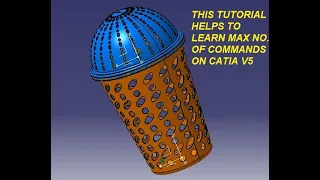 CATIA V5   SURFACE ,PART, ASSY TUTORIAL