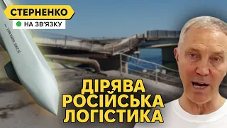 Удари по мостах. У росіян проблеми на півдні через знищення логістики