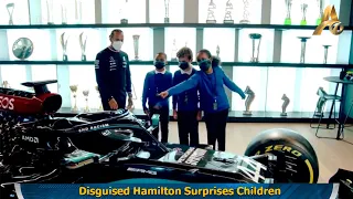 Disguised Hamilton Surprises Children