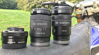 Sony 18-135mm vs Sony 18-105mm VIDEO Lens Objectif Comparaison