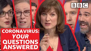 Coronavirus: How afraid should we be? | Question Time - BBC