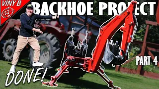 Backhoe Project Part 4: it's DONE!