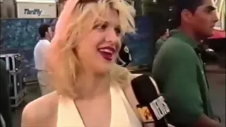 1993 MTV Awards Red Carpet feat Courtney Love