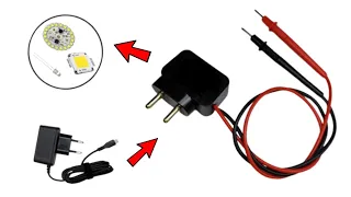 How to make LED tester old mobile charger