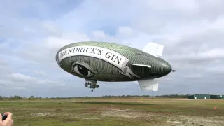 The Hendrick's Gin Flying Cucumber Taking Off in Westhampton