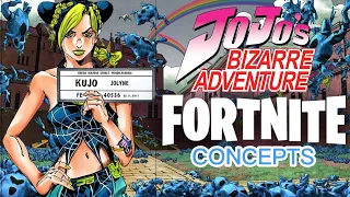 Fortnite X JoJo's Bizarre Adventure Concepts