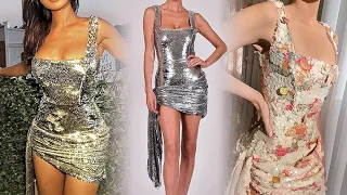 Luxury Bling Sequin Mini Club Wear Sexy Party Dress