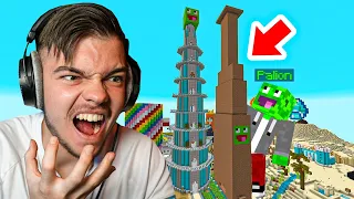 PRZEJĄŁEM KAŻDY WIEŻOWIEC NA WOJANOWICACH w Minecraft!