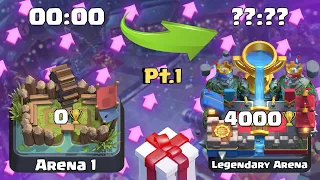 От 0 до 4000 кубков, БЫСТРЕЕ ВСЕХ(pt.1) +  РОЗЫГРЫШ Акка  @VancoVanco ▶ CLASH ROYALE