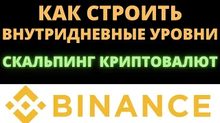 КАК СТРОИТЬ ВНУТРИДНЕВНЫЕ УРОВНИ СКАЛЬПИНГ КРИПТОВАЛЮТ НА BINANCE