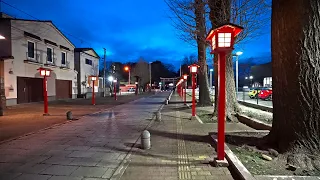 4K・Walking at night Oyama, Tochigi