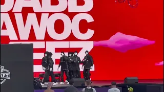 Jabbawockeez at NFL Draft 2022. Clip 1.