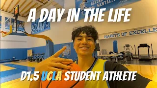 Day in the Life of a D1.5 UCLA Student Athlete | First Day of Practice