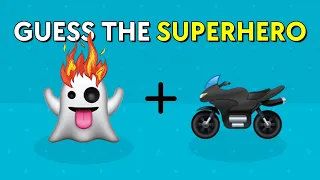 Can You Guess The Superhero by Emojis? | 🦇💥🦸‍♂️ Marvel & Superhero Emoji Quiz