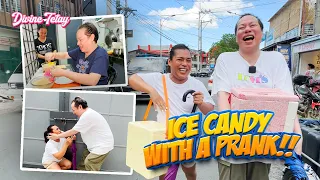 GUMAWA AT NAMIGAY NG ICE CANDY! | DIVINE TETAY