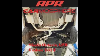 APR Auspuffanlage am Skoda Octavia RS