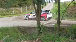 Rally Kroměříž 2023 Crash